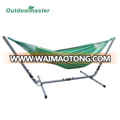 Big Adjustable Hammock Stand and Hammock Combo - Green