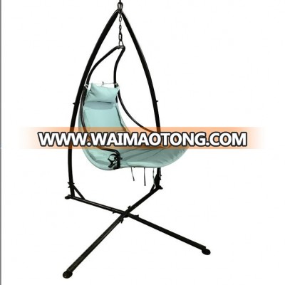 X Frame Steel Construction Helicopter Swing Hammock Chair